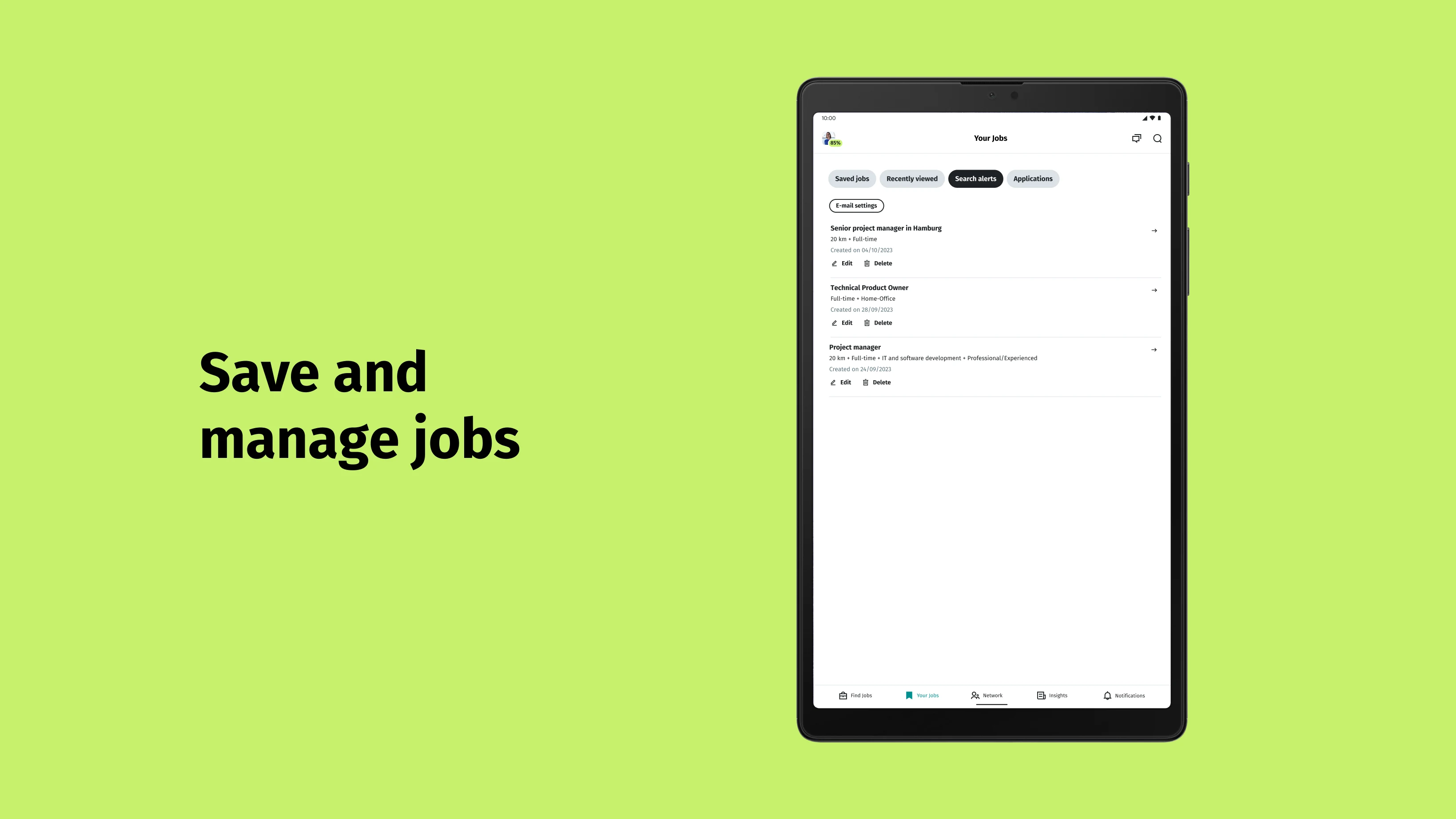 XING – the right job for you screenshot
